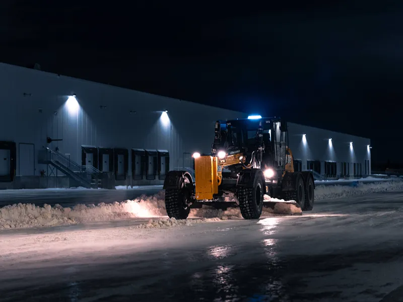 Industrial snow removal services in Winnipeg