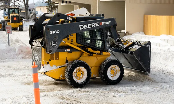 Commercial snow removal in Mission and Stockyards Winnipeg